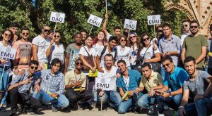 دانشجویان دانشگاه مدیترانه شرقی قبرس