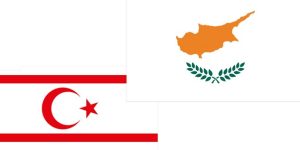 مقایسه پرچم قبرس شمالی و جنوبی